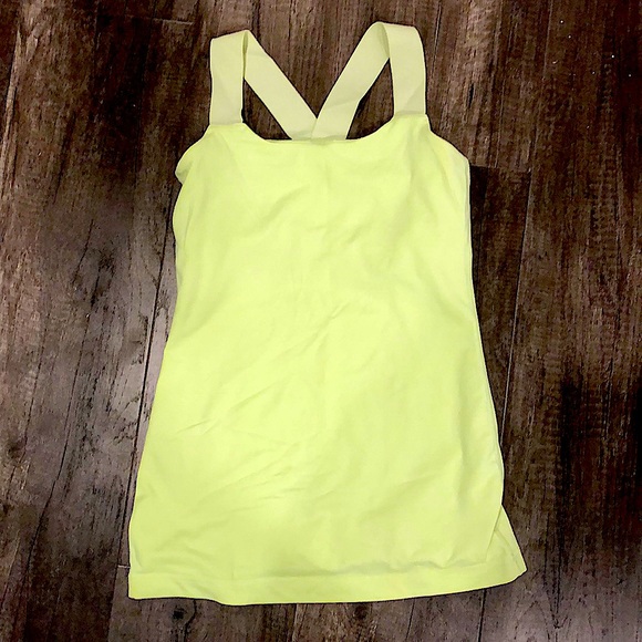 Bright Yellow Lululemon tank top! - Picture 1 of 1
